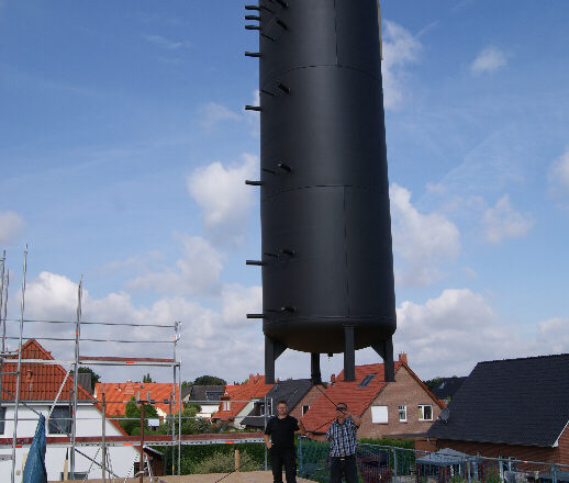 10.000 Ltr Solar-Schicht-Pufferspeicher